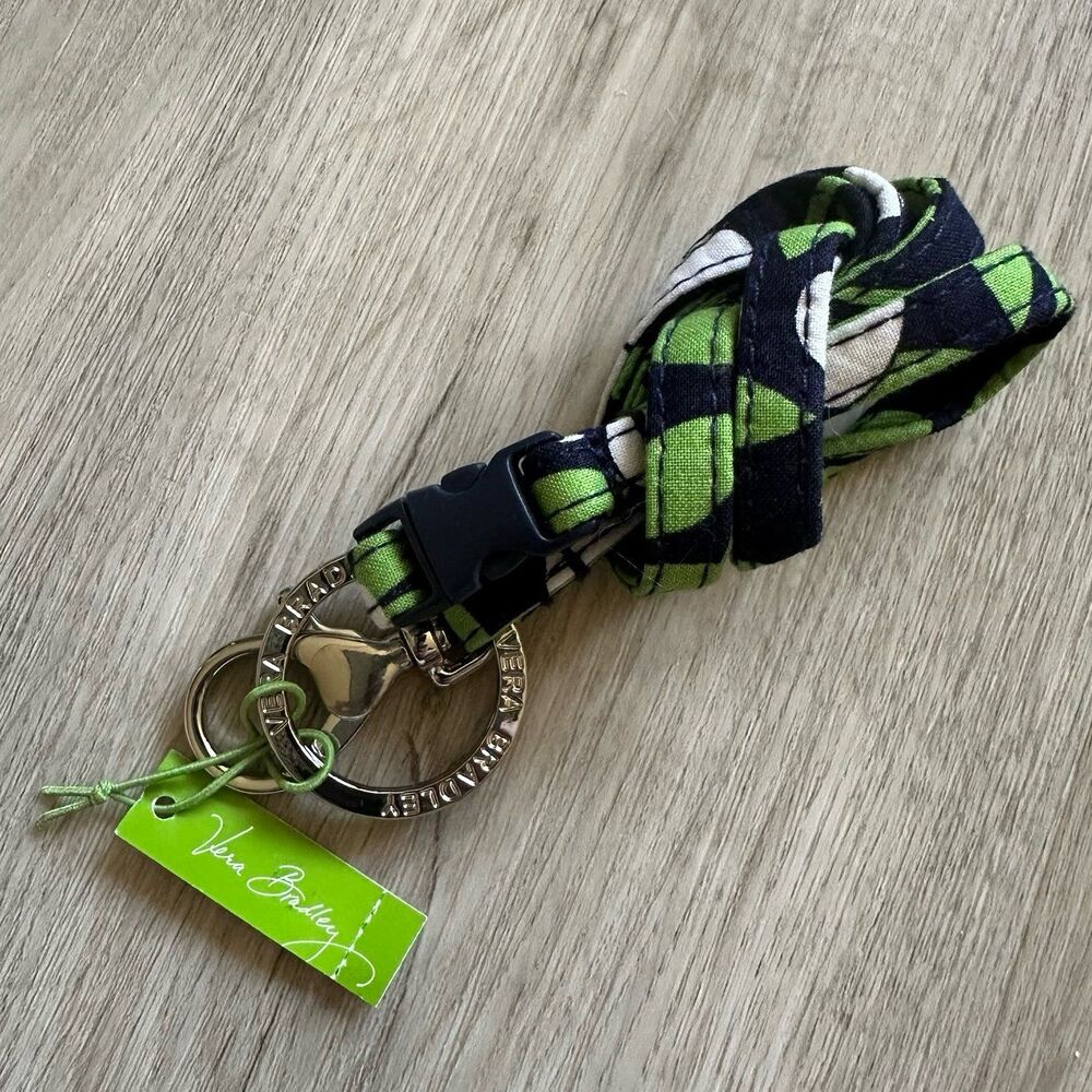 Vera Bradley Lucky You Pattern Breakaway Lanyard NEW NWT